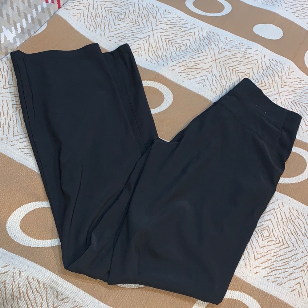 Columbia black wide leg flare pants